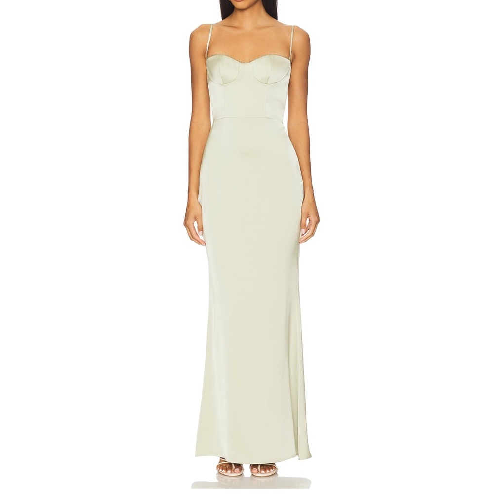 Katie May Elegant Gown in Light Green